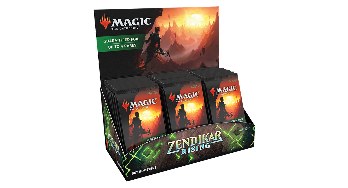 MTG Magic Zendikar Rising DRAFT Booster Box 36 Packs FACTORY SEALED!! 