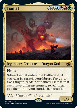 Tiamat main set card