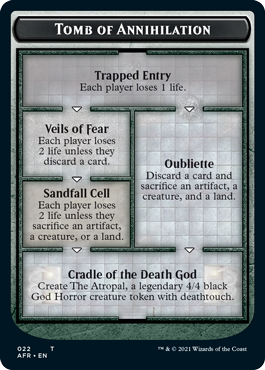 Tomb of Annihilation dungeon card