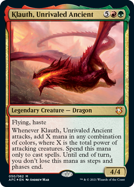 Klauth, Unrivaled Ancient