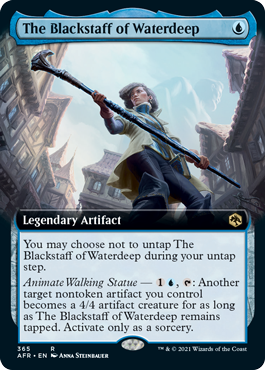 Extended-art The Blackstaff of Waterdeep