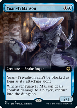 Extended-art Yuan-Ti Malison