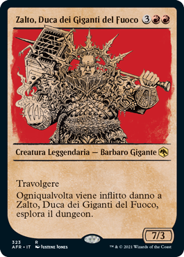 Zalto, Duca dei Giganti del Fuoco