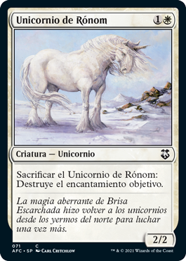 Unicornio de Rónom