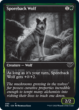 Sporeback Wolf