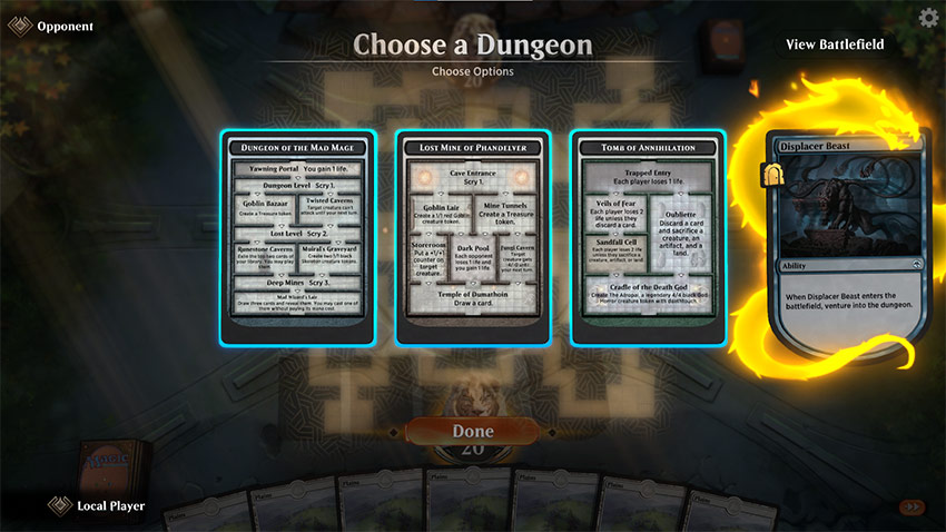 Dungeon revealed