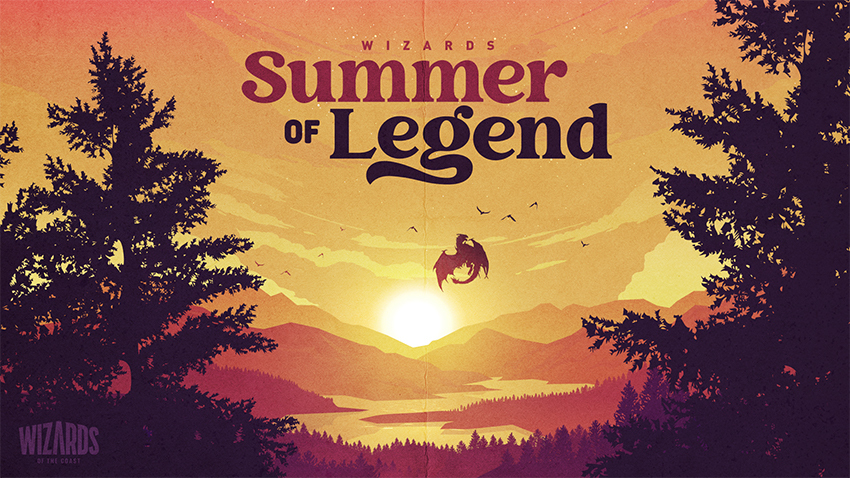 Summer of Legend logo/calendar