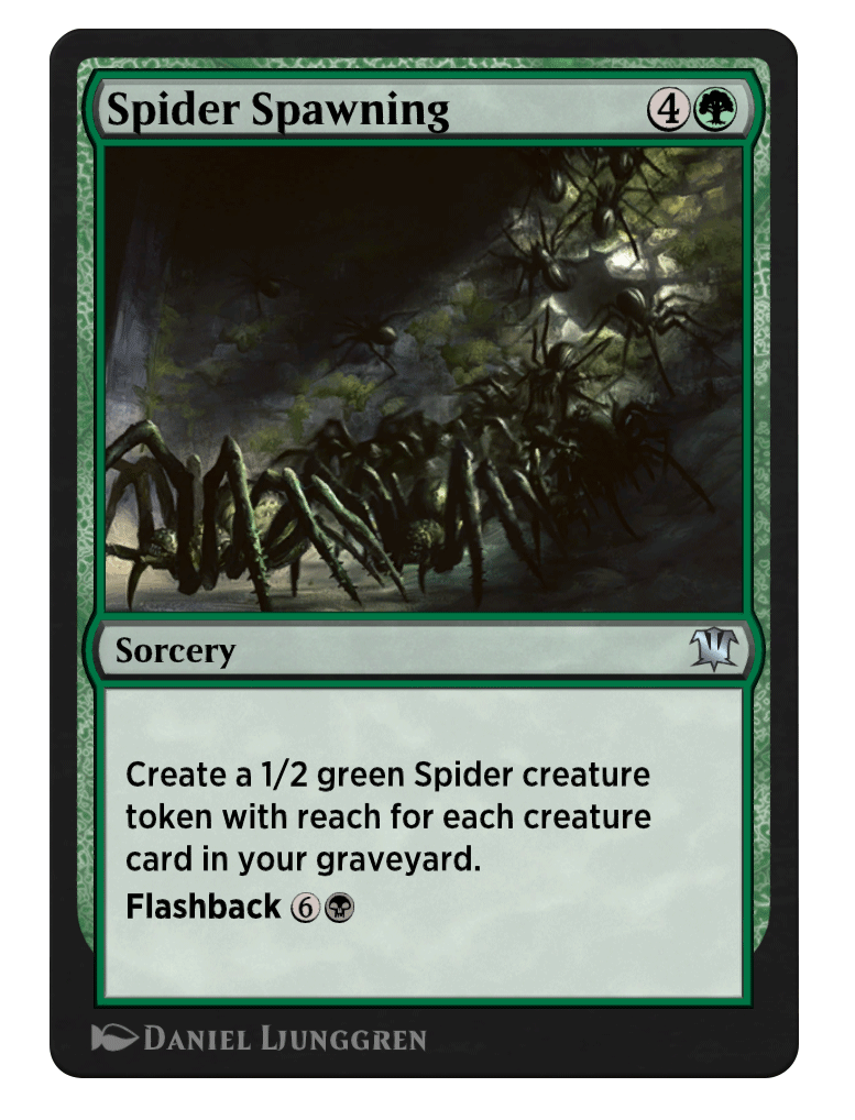 Spider Spawning