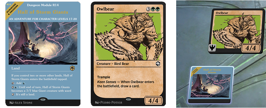 Module land/Rulebook Owlbear Styles on battlefield
