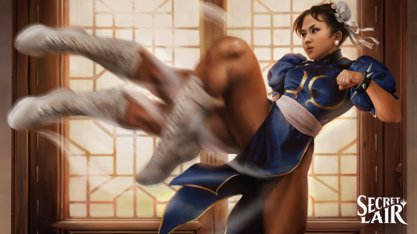 Street Fighter Chun Li artwork