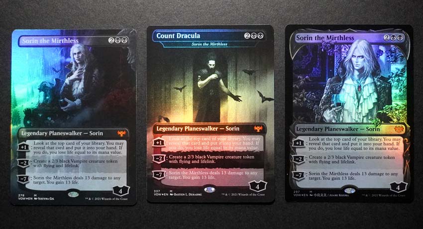 Traditional foil Booster Fun cards