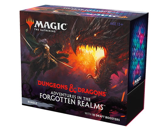 Magic the Gathering - Boîte 12 boosters Thématiques D&D Forgotten Realms