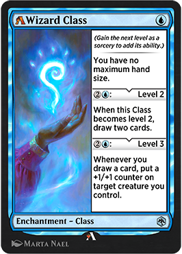 Rebalanced card Wizard Class