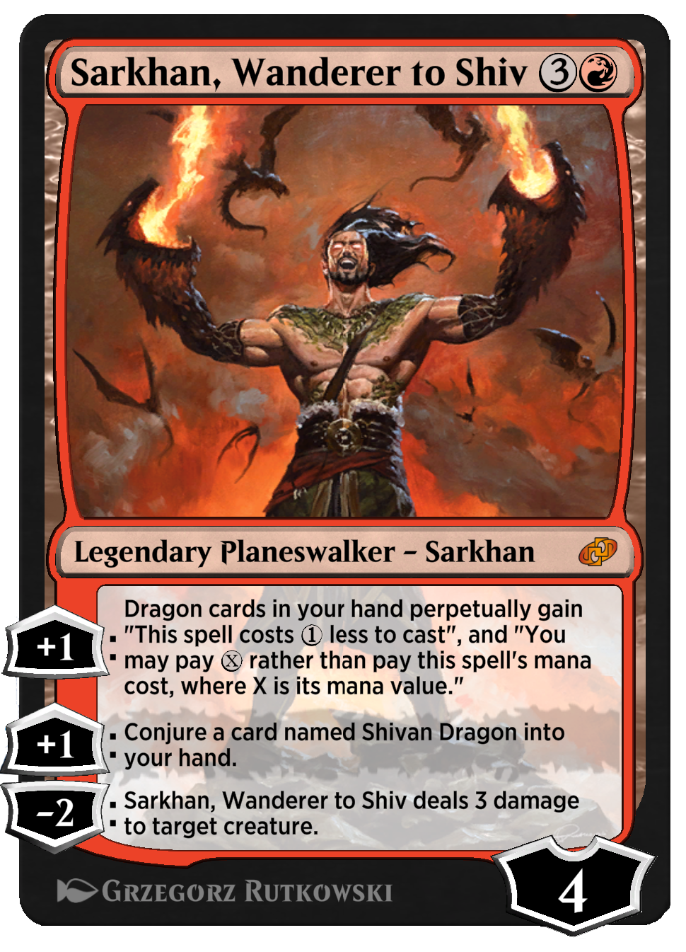 Sarkhan, Wanderer to Shiv new