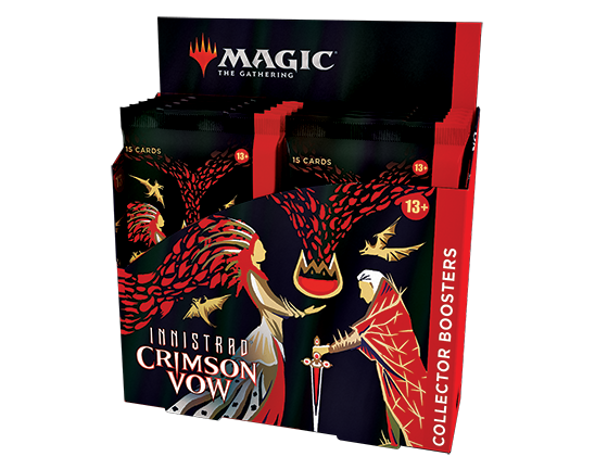 Crimson Vow Draft Booster Display ENGLISCH 36 Booster NEU MTG Magic Innistrad