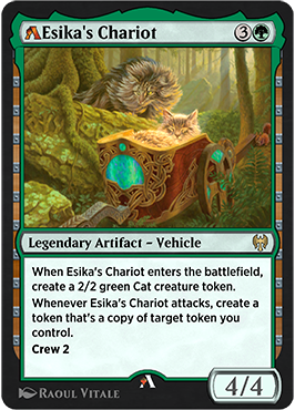 Rebalanced card Chariot