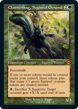 Retro Frame Chatterfang, Squirrel General