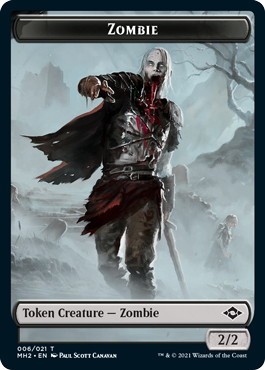 Modern Horizons 2 Zombie token