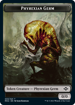 Modern Horizons 2 Phyrexian Germ token