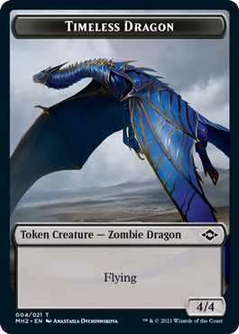 Modern Horizons 2 Timeless Dragon token