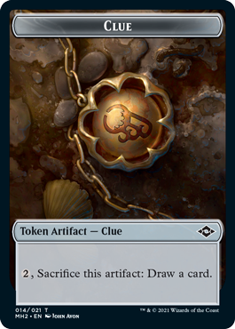 Modern Horizons 2 Clue 1 token