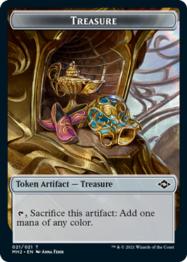 Modern Horizons 2 Treasure 2 token