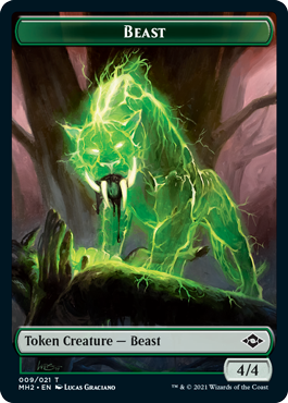 Modern Horizons 2 Beast token