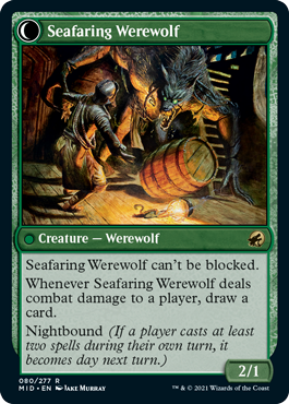 Seafaring Werewolf