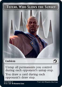 Emblem (Teferi, Who Slows the Sunset)