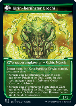 Kirin-berührter Orochi