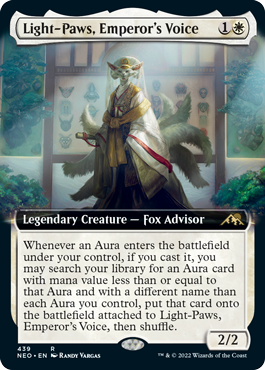 Light-Paws, Voice of the Emperor extended-art variant