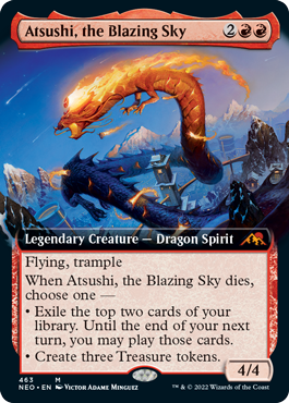 Atsushi, the Blazing Sky extended-art variant