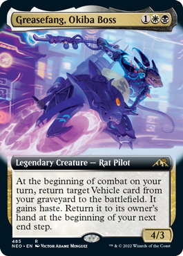 Greasefang, Okiba Boss extended-art variant