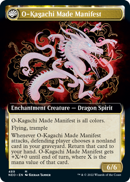 Extended-art O-Kagachi Made Manifest