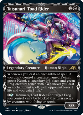 Tatsunari, the Toad Rider ninja frame variant