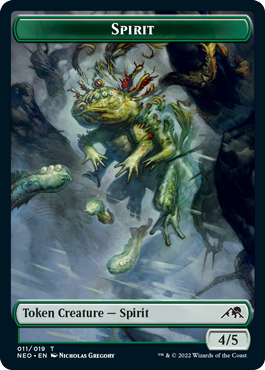 Spirit (green, 4/5) token