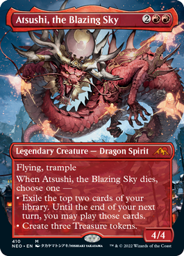 Atsushi, the Blazing Sky borderless variant