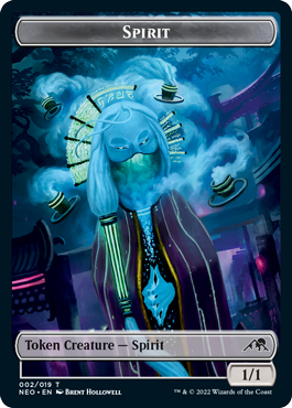 Spirit (colorless) token (front)