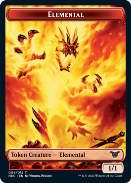 Elemental (no abilities) token (front)