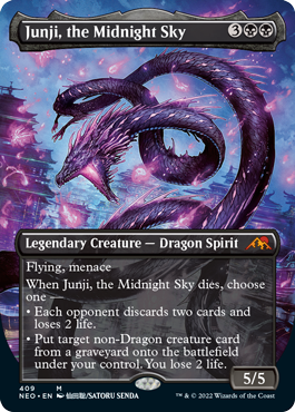 Junji, the Midnight Sky borderless art variant