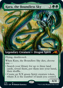 Kura, the Boundless Sky extended-art variant