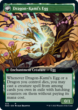 Extended-art Dragon-Kami's Egg