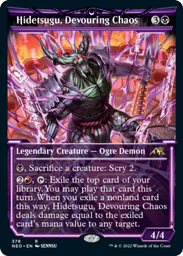 Hidetsugu, Devouring Chaos