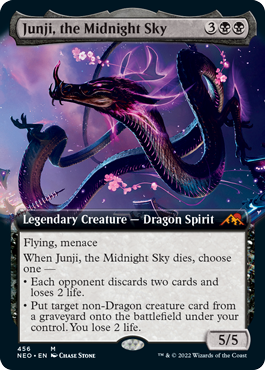 Junji, the Midnight Sky extended-art variant