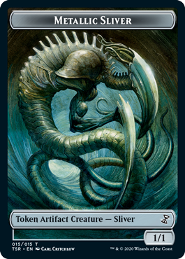 Metallic Sliver Token