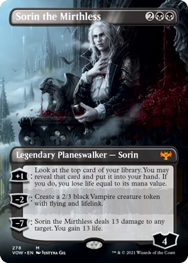 Borderless Sorin the Mirthless