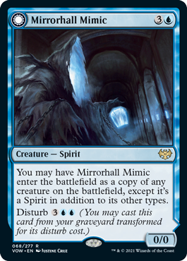 Mirrorhall Mimic // Ghastly Mimicry