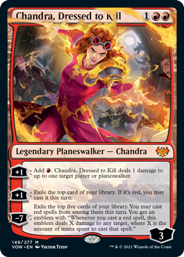 Chandra, Dressed to Kill card