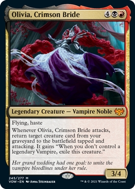Olivia Voldaren, Crimson Bride card