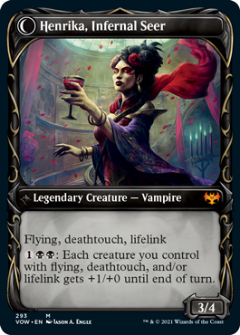 Henrika, Infernal Seer